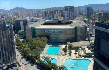 Apto Novo é confortável em Perdizes, ao lado do Allianz Park, cama king size - Foto 10