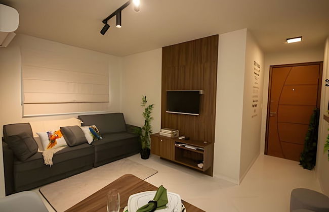 APTO decorado 5 hospedes AC e piscina - Photo 12