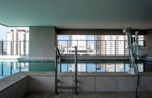 Studio Moderno com Piscina a 5 min a pé do Nubank Parque-901 - Foto 58