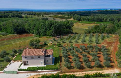 Villa Stella Polaris for 8 persons in Central Istria with private pool, sea view, large garden & kids playground - Foto 5