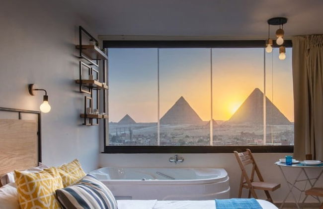 Jacuzzi Studio @ The Pyramids Free Airport Pickup - Foto 1