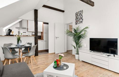 MOLA Apartments-Charmante Ferienwohnung im Herdecke Zentrum für 3 Personen-große Dachterrasse-Grill-Gratis Parken-WLAN - Foto 2