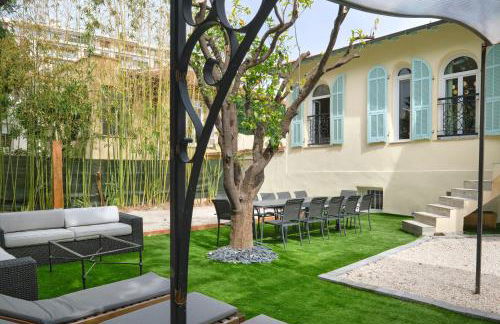 VILLA DES PERGOLAS -6 Bdrs - 5 bathrs -Parking -Jardin -JACUZZI -TRAMstation , 10 min beach - Foto 26