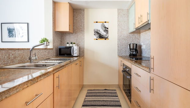Radiant & Picturesque 1BR in Dubai Marina - Photo 5, Cuisine privée