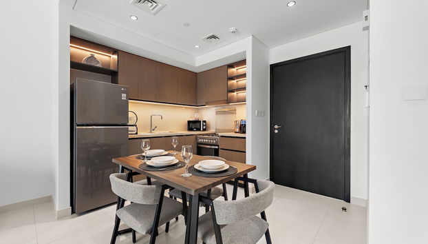 Stayis-Luxurious 1 Br Burj khalifa view - Foto 4, Cocina privada