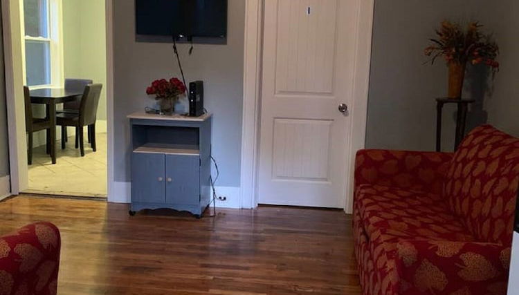 Zona de estar del vestíbulo