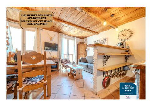 Appartement au pied des pistes 4 pers box à ski - Foto 1