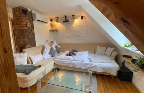 gemütliche rustikale Wohnung mit Kamin und optionalem Whirlpool - Foto 13