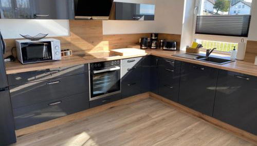 FeWo Günztalblick - Ruhige Lage -125 qm - neu und komfortabel - große Terrasse - Foto 3, stove, dishwasher, toaster