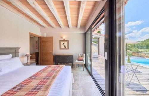 Maison 5 étoiles luxe 6p piscine privée chauffée Lascaux - Foto 30