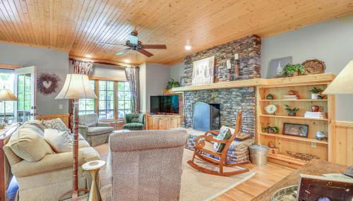 Mountain Time Cashiers Condo with Deck and Views! - Foto 5