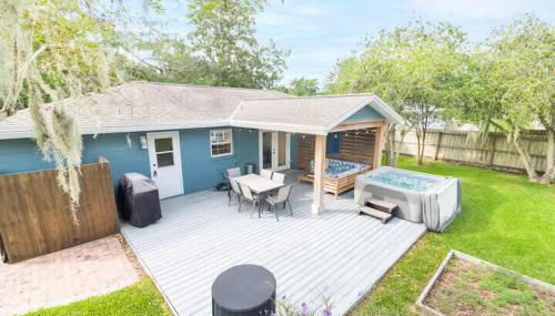 Hot Tub 5 min to beach King Bed - Foto 4