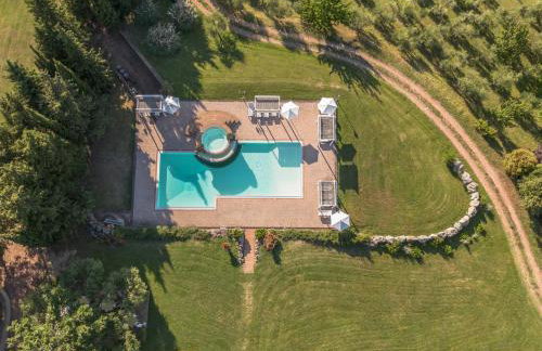 Villa Le Polle di Meletro - Exclusive Tuscan Villa with Private Pool & Panoramic Glass Sauna - Foto 53