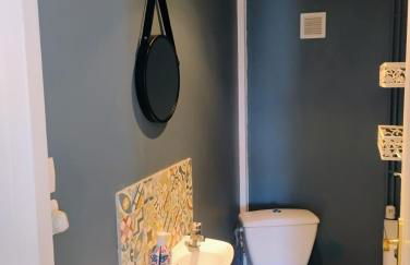 Gîte Le Marronnier, parking et terrasse au calme, entre Colmar-Riquewihr et Obernai, vue sur espaces verts et coteaux d Alsace, route du vin-châteaux - Foto 23