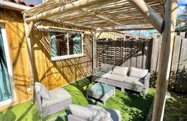 Chalet Bois Surf 5 min à pieds de l'océan - Foto 10