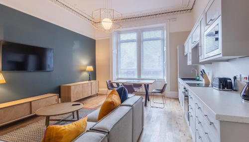 3BR Gem West End Walk to Glasgow Uni Parking - Foto 4