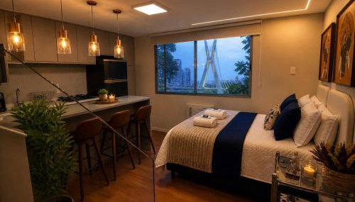 Flat Duplex - Conforto e estilo a poucos metros da Berrini e Shopping Morumbi - Photo 2