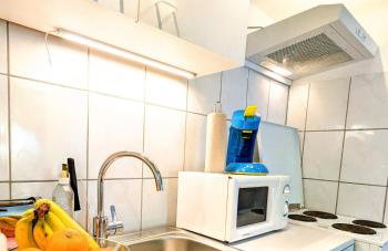 Monteurswohnung Kassel Ferienwohnung Kiwi Parkplatz Küche 1- 4 Personen EG Modern - Foto 4