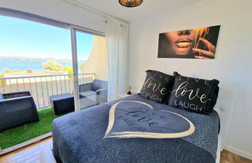 Appartement 1ere ligne piscine terrasse au bord de la plage front de mer avec vélos - Foto 31