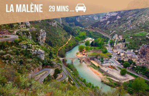 Le Déroc - Netflix Wi-Fi Fibre Terrasse - Foto 29