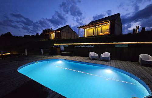 Chata w Bieszczadzie apartamenty i domki z basenem Bieszczady - Photo 7