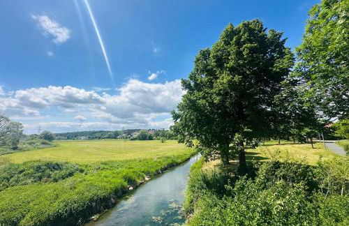 Frankenherz-Apartments - Premium Wohnung mit Terrasse & zwei Schlafzimmern, nahe Playmobil-Funpark, Self-Check-In - Foto 54