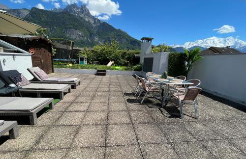 Le petit paradis au pied du Monte Blanco,jacuzzi privé, Rooftop,air de jeux - Foto 30