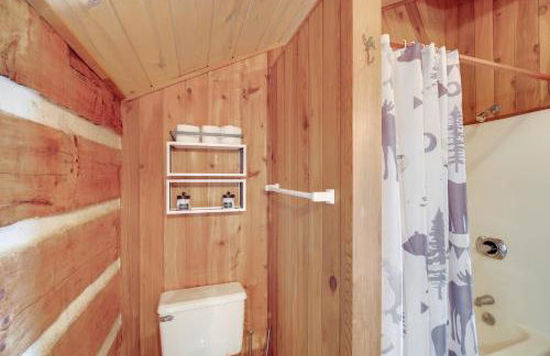 Ashe County Log Cabin Mountain-View Deck, Sauna - Foto 17