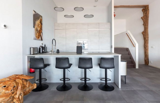 Spacious Luxury Apartment With Beautiful Views of the Harbor and the North Sea - Foto 10