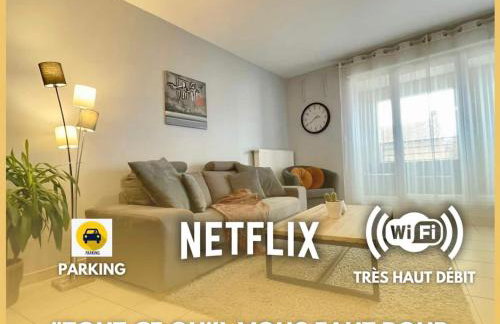 L'idéal Cosy-wifi-Netflix et Garage - Foto 1