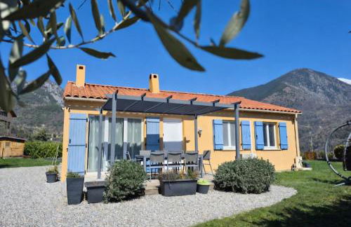 Villa les oliviers, vue montagnes avec jardin - Mercantour - Foto 2