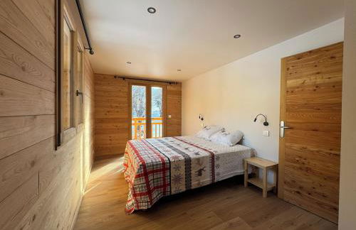 Chalet de charme 8 pers Vue montagne Terrasse Queyras - Foto 11