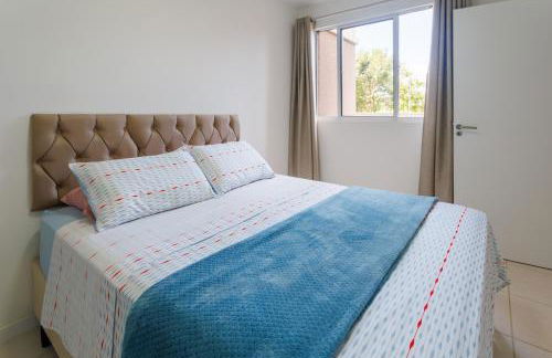 Apartamentos a150 M DA PRAIA com SACADA, WI-FI, PISCINA, PORTARIA 24h, PLAYGROUND e vaga de GARAGEM - Foto 7