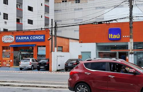 Studio Edifício Audax lindíssimo pé na areia - Melhor localização de São Vicente - Photo 19