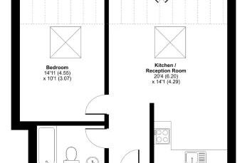 Centrally Located Serviced Apartments in Aldershot Town Centre, Free WiFi By Redwood Stays - Foto 21