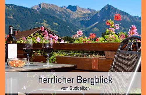 Biohof Burger, 3 sonnige Fewo, alle mit Balkon, Spielzimmer, Grillhütte, 7 km vor Oberstdorf - Foto 1