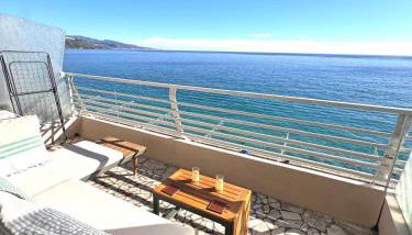 Casa Sud Menton Studio Front de Mer Vue Mer Panoramique Terrasse Parking - Foto 4