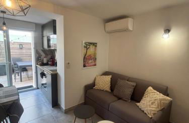 Les Flamants Roses La Capte T2 4 personnes 200m de la plage - Foto 5