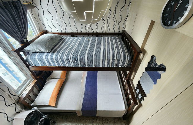 High-Tech Studio at Grass Residences -2 persons only, Quezon City - Foto 9