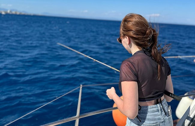 Capitán Manolis Pesca con barbacoa en el barco - Foto 30