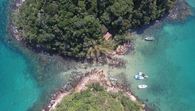 Ilha Grande vista dall'alto