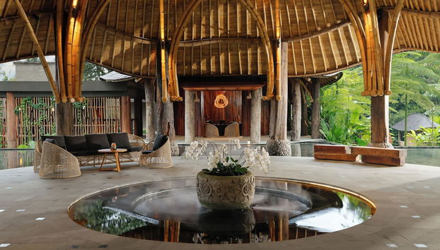 Zona de estar del vestíbulo