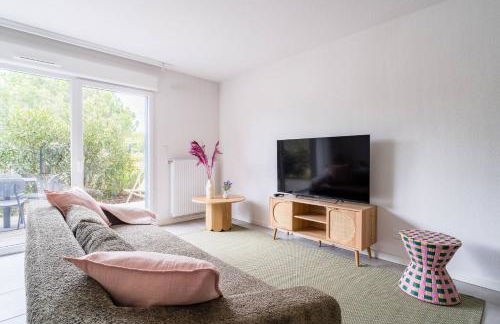 T3 urbain Toulouse 6 personnes avec terrasse - Foto 5