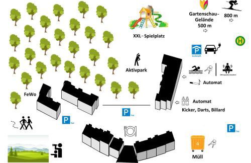 Helle FeWo am Waldrand - mit Balkon, Pool & Sauna - Foto 27