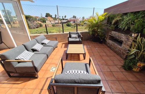 3 BDR House near La Zenia PRIVATE lounge terraces, fire places, BBQ, kitchen, parking - Foto 71