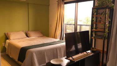Studio para até 3 pessoas no centro de Belém, com vaga e psicina - Foto 4