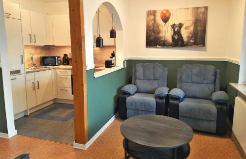 Ferienhaus am Knoten A10 Klima, Grill, Terrasse, Arbeitsbereich Workation ww-knoten Reiheneckhaus - Foto 12