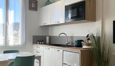 Studio Le Calypso les pieds dans l'eau 10 m mer - Foto 4