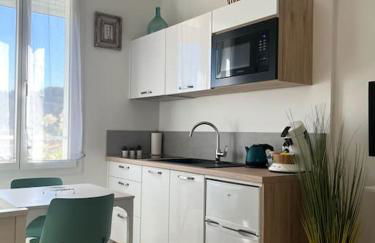 Studio Le Calypso les pieds dans l'eau 10 m mer - Foto 4