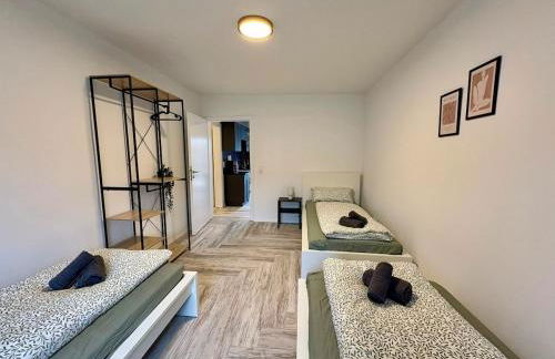 modernes Apartment 1 für Monteure mit Parkplatz in Lampertheim - Foto 18